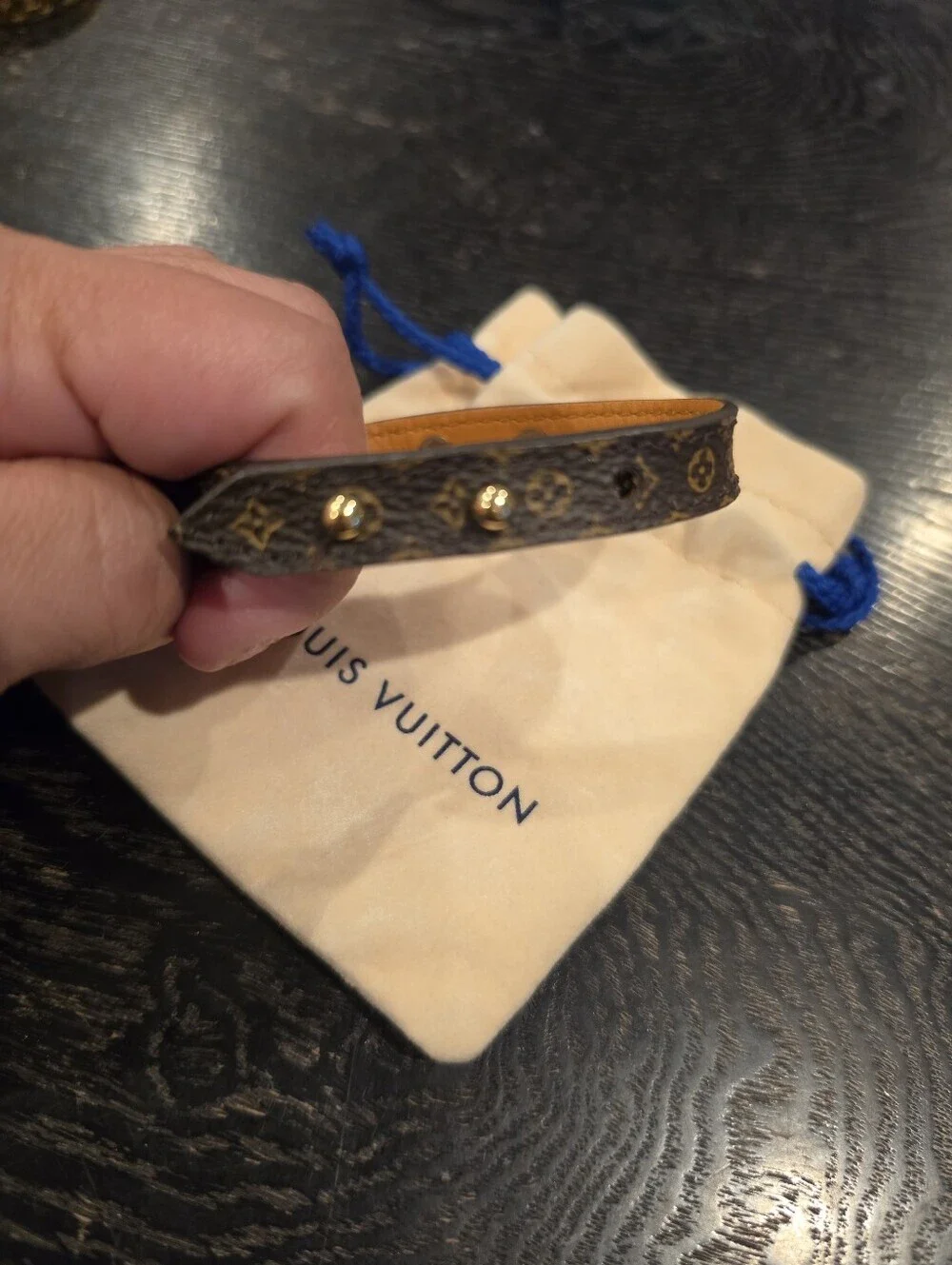 Louis Vuitton Set Of 3 Bracelets - Authentic